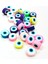 90 Adet 10 mm Polimer Kil Fimo Boncuk Takı Bileklik + 5 Metre Misina Hediye - Smile - Kalp - Nazar 4