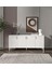 4 Kapaklı Modern Bölmeli Konsol Tamamı Mdf 3