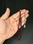 Sevgiliye Özel Hediye Çubuk Kehribar Kestane Rengi Kapsül Kesim 9mm x 7mm H-1526. 1