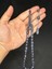 Sevgiliye Özel Hediye Sıkma Kehribar Tesbih Koyu Gri Renk Kapsül Kesim 12MX8MM H-1547. 1