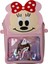 Kız Çocuk Pembe Renk Sevimli Amine Kız Baskılı Pullu Mini Mouse Figürlü Silikon Çanta Cüzdan 5