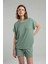 Bisiklet Yaka Triko Kadın T-Shirt 00019 2