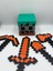 Minecraft (Balta-Kılıç-Ok-Kürek) + (Box) Özel Yapım 4