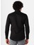 Slim Fit Klasik Yaka Armürlü Siyah Erkek Gömlek GM2024700413 3
