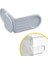Buffer® Bebek Çocuk Güvenlik Çekmece ve Dolap Için Kendiliğinde Yapışkanlı Vidasız Köşe Kapak Kilidi 1
