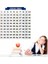 Buffer® Matematik Öğreten Yüzlük Tablo Duvarda Iz Bırakmaz Akıllı Kağıt Yapışkansız Statik 60X60 cm 1