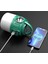 24 LED 5 Aydınlatma Modu + 2 Yan Işık (Beyaz / Sarı) 1200 Mah Solar Kamp Lambası V65-3 (4738) 3