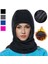 Kış Şapkası Balaclava Maskesi Erkekler Kadınlar Boyun Isıtıcısı Yürüyüş Bandana Atkı Koşu Bisiklet Şapkası Kayak Maskesi Rüzgar Geçirmez Motosiklet Kapşonu (Yurt Dışından) 3