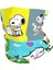 Özel Sevimli Karikatür Snoopy Kış Kafa Bandı Boyun Isıtıcı Kadın Erkek Kayak Kamp Tüp Atkı Yüz Bandanası Boyunluk (Yurt Dışından) 1