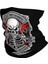 Özel Rock Kafatası Rockabilly Bikers Retro Rockers Kış Kafa Bandı Boyun Isıtıcı Erkek Kadın Yürüyüş Tüpü Eşarp Yüz Bandanası Boyunluk (Yurt Dışından) 1