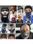 Özelleştirilmiş 3D Venom Yarım Maske Balaclava Ordu Bandanası Erkekler Punisher Boyunluk Motosiklet Yüz Kalkanı Kulak Askılı Maske Kafa Bandı Yaz (Yurt Dışından) 2