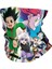 Hunter x Hunter Bandana Boyunluk Rüzgar Geçirmez Yüz Eşarp Örtüsü Feitan Portor Genei Ryodan Phantom Troupe Kafa Bandı Tüp Balaclava (Yurt Dışından) 1