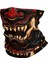 Özel Oni Demon Bandana Boyun Isıtıcı Kadın Erkek Kış Kayak Tüpü Atkı Boyunluk Japon Samuray Ronin Yüz Örtüsü (Yurt Dışından) 1