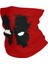 Özel Deadpool Karikatür Süper Kahraman Bandana Boyunluk Uv Korumalı Yüz Eşarp Örtüsü Kadın Anime Cosplay Başlık Tüp Balaclava (Yurt Dışından) 1