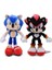 Sinley 25CM 2 Adet Sonic Peluş Bebek Oyuncak (Yurt Dışından) 1