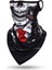 Uni Skull Yüz Eşarbı Bandana Kulak Askıları Yüz Balaclava Spor Boyunlukları Dijital Baskı Açık Hava Rüzgar Geçirmez Ince Üçgen Eşarp (Yurt Dışından) 2