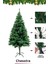 Kutulu Ayaklı Süsleme Seti Yılbaşı Çam Ağacı Renkli Işığı Yeni Yıl Süsleri Noel Paket 150 cm 240 Dal 2