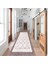 Kaymaz Taban Yıkanabilir Modern Salon Mutfak Koridor Halısı Pembe 4022 2
