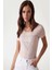 Kadın Pembe Logolu T-Shirt 2