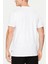 Erkek Beyaz Logolu T-Shirt 3