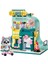 Keeppley Lovely Street K28009 Husky Skate Shop Shopre Gökyüzü Şeker Dükkanı Yapı Blokları Oyuncak Seti 1