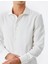 Klasik Gömlek Slim Fit Uzun Kollu Yarım Italyan Yaka Pamuk Karışımlı 5