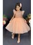 Tüllü Kız Çocuk Kpl Elbise MNK0526 1