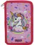 Xl Jumbo Model Unicorn Bahar Kalem Kutusu Organizer Kalemkutu 3 Bölmeli Kalemlik Pembe 3