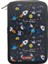 Xl Jumbo Model Astronot Kalem Kutusu Organizer Kalemkutu 3 Bölmeli Kalemlik Siyah 3