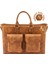 Isminize Özel Harf Unisex Evrak / Laptop Çantası - Camel 1