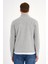 Melanj Gri Polar Sweatshirt Erkek Dik Yaka 3