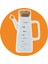 Bambu Kapaklı Cam Yağdanlık Silikom Ağız Koruma 900ML. 1