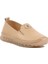 Ayakmod Deri Bej Kadın Günlük Ayakkabı 1