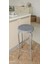 Tabure 75 cm Metal Ayaklı Gri Work Stool Hıgh 3