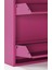 3'lü Metal Ayakkabılık - Pembe 6