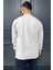 Bisiklet Yaka Cep Fermuar Detaylı Double Face Erkek Sweatshirt 3