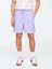 Erkek Mor Stretch Twill Şort 5