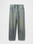 Erkek Mavi Ultrasoft Baggy Jean Pantolon 3