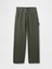 Erkek Haki Ultrasoft Baggy Carpenter Jean Pantolon 2