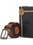 Erkek Camel Deri Kemer 112531 6