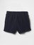 Kız Bebek Lacivert Logo Pull-On Havlu Kumaş Şort Rahat Kesim Yazlık Tasarım 2