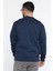 Bisiklet Yaka Cep Fermuar Detaylı Double Face Erkek Sweatshirt 3