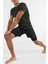 Trainning Dri Fit Yoga Mens 2/1 Shorts Dokuma Taytlı Şort Siyah 3