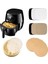 Siyah Stil 100 Adet Buharda Pişirme Sepeti Matı Hava Fritözü Buharlı Linerler Premium Delikli Ahşap Hamuru Kağıdı Non-Stick Fırın Pişirme Aracı Aksesuarları (Yurt Dışından) 3