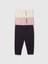 Bebek Pembe First Favorites Pull-On 3'lü Pantolon Seti 1