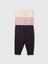 Bebek Pembe First Favorites Pull-On 3'lü Pantolon Seti 2