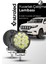 72W 12-24 Volt Yuvarlak Spot Far Oto Çalışma Lambası Atv Kamyon Tır Traktör Offroad 1