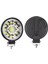 33LED 12-24 Volt Yuvarlak Spot Far Oto Çalışma Lambası Atv Kamyon Tır Traktör Offroad 3