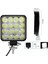 12-24V 16 LED 4 Adet Offroad Atv Kamyon Tır Traktör Iş Makinesi 3