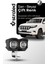 Çift Renk Sarı Beyaz 60 Watt Motosiklet Atv Off Road LED Lamba 1